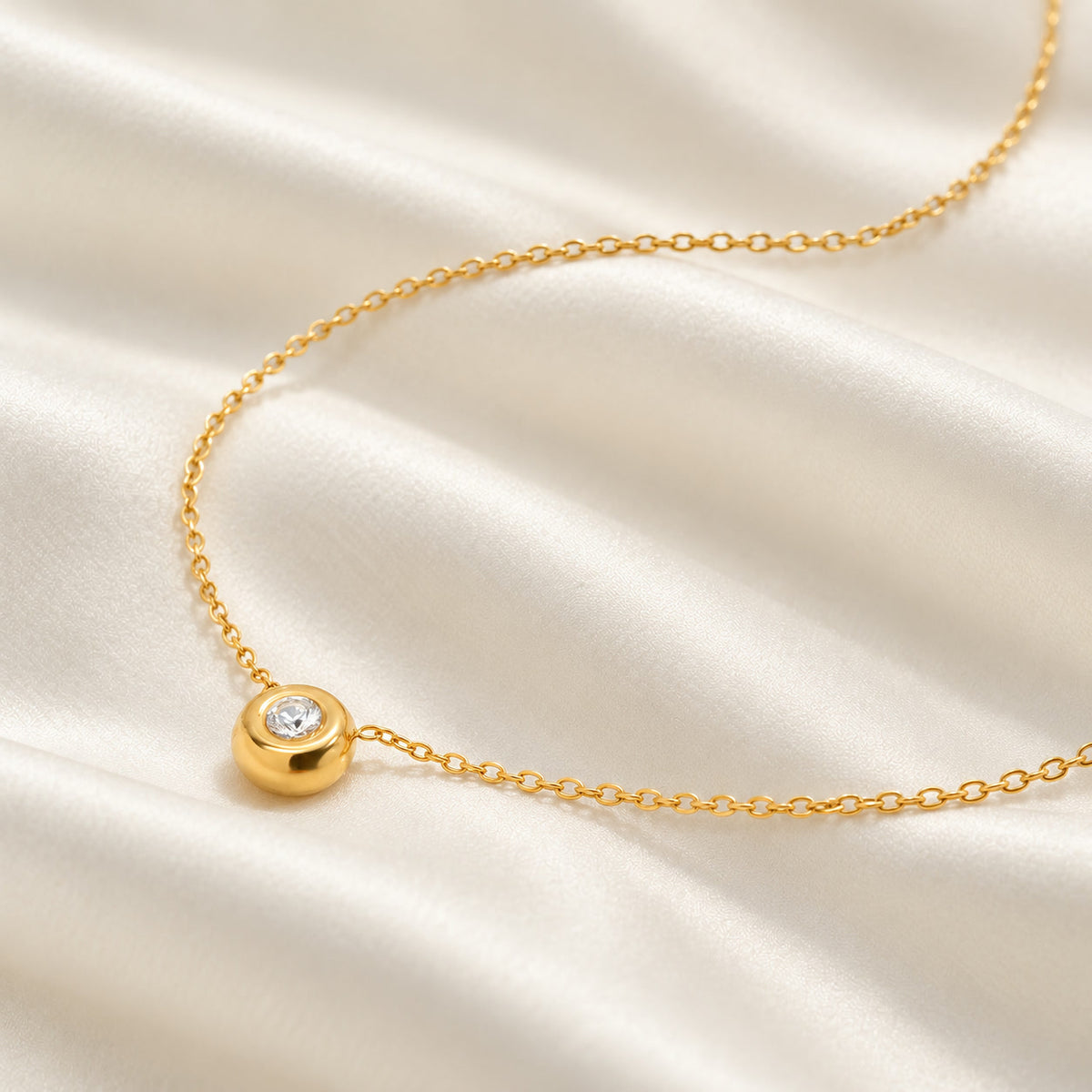 Golden Glow Kette – NOOR GOLD (Foto)