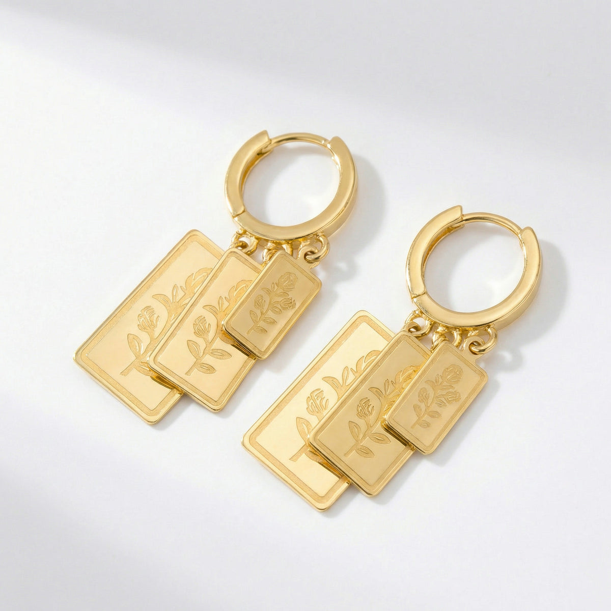 Love Letter Creolen – NOOR GOLD