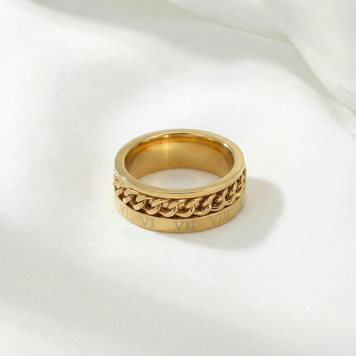 Caelum Ketten Ring – NOOR GOLD