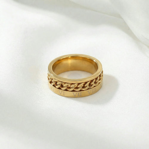 Caelum Ketten Ring – NOOR GOLD