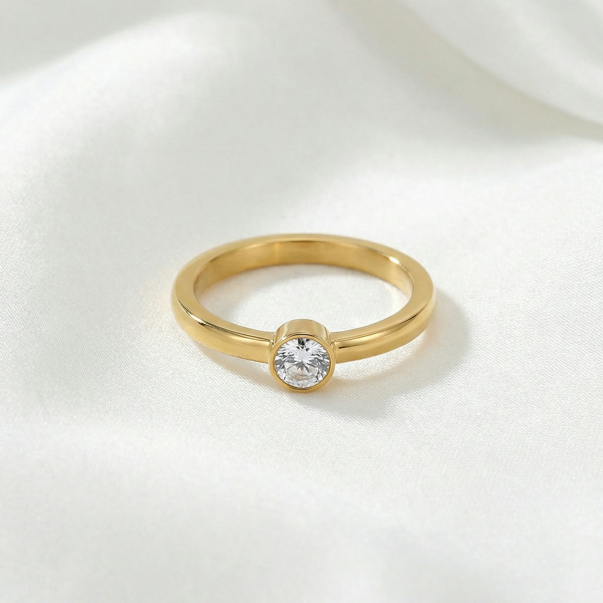 Pure Shine Ring – NOOR GOLD